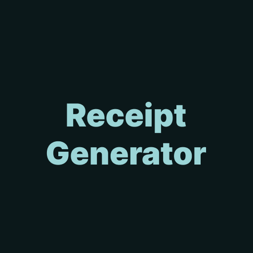 Receipt Generator